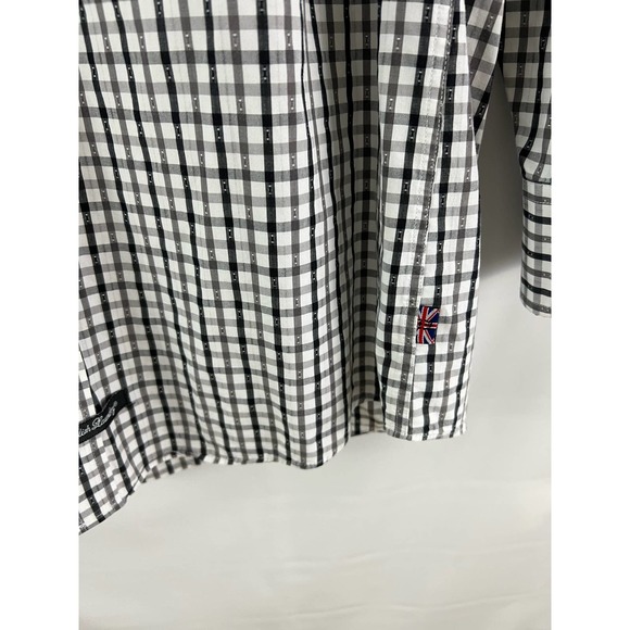 English Laundry Christopher Wicks Mens Casual Button Down Shirt Flip Cuff 16 - Picture 7 of 10